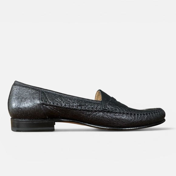 Moreschi Other - Moreschi Black Leather Loafers Made in Italy Men’s Size 9